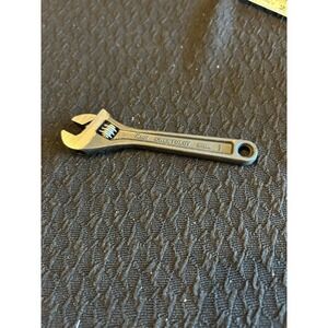 Crescent Tool 4" Adj.  Wrench Crestoloy Steel USA orig. black finish pristine